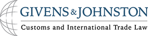 Givens & Johnston – Customs and International Trade Law Logo